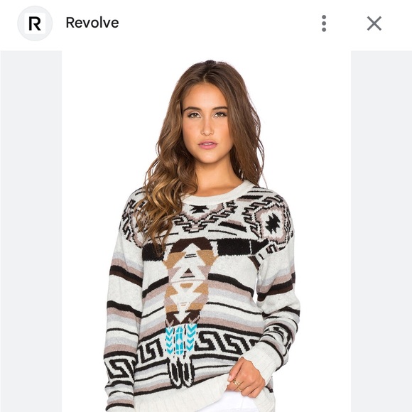 Jen’s pirate booty sitting bull/ cow skull sweater - Picture 8 of 10